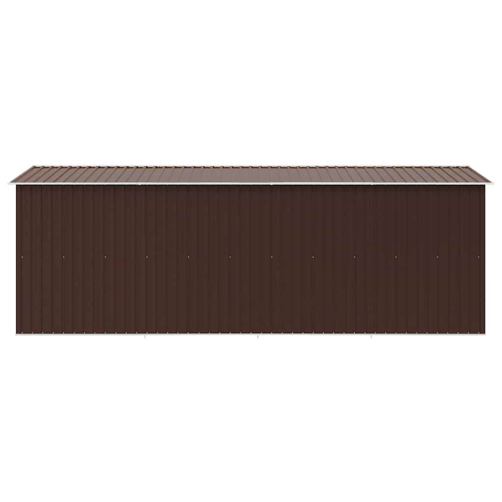 Vidaxl - Abri de jardin 257x489x181 cm Métal Marron vidaXL 143351 - Image 7