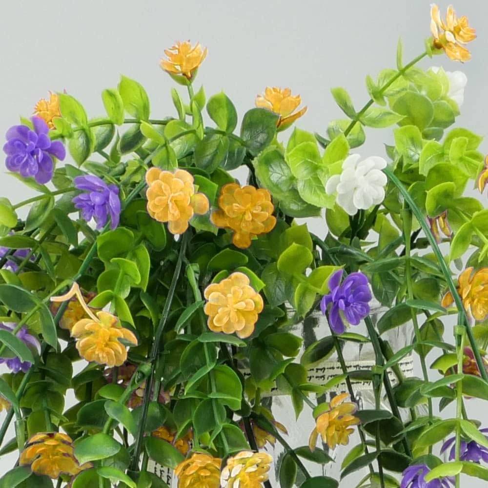 3 Pièces lierre artificiel suspendu - Plantes décoratives intérieur/extérieur - 78 cm - Living123 - Image 5