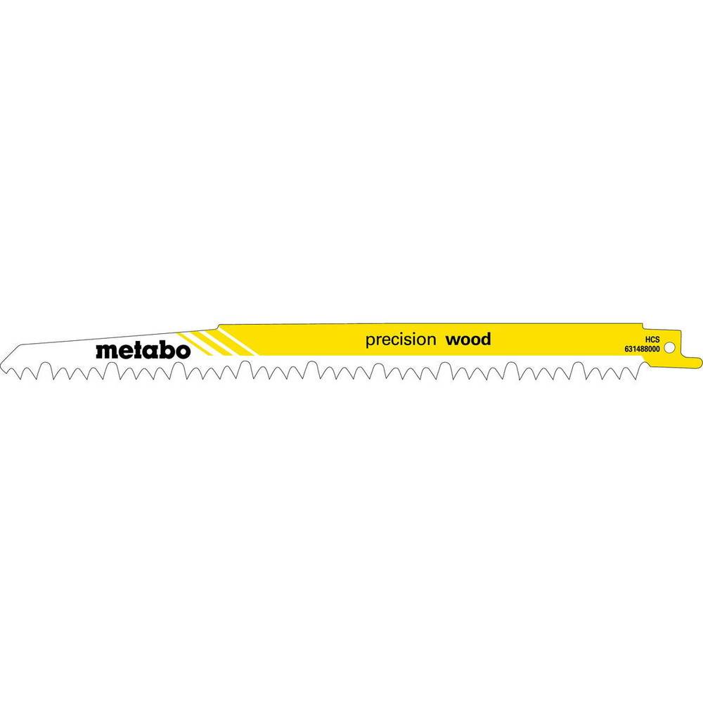 Metabo - 2 lames de scie sabre « precision wood » - 240 x 1,5 mm