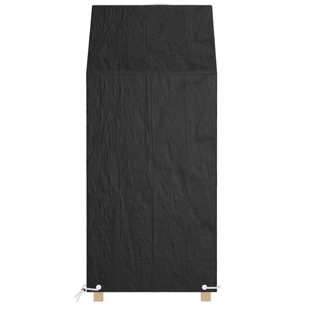 PANGIVO - Housse de chaise de jardin polyéthylène noir 65 x 65 x 110/150 cm - PANGIVO - Image 3