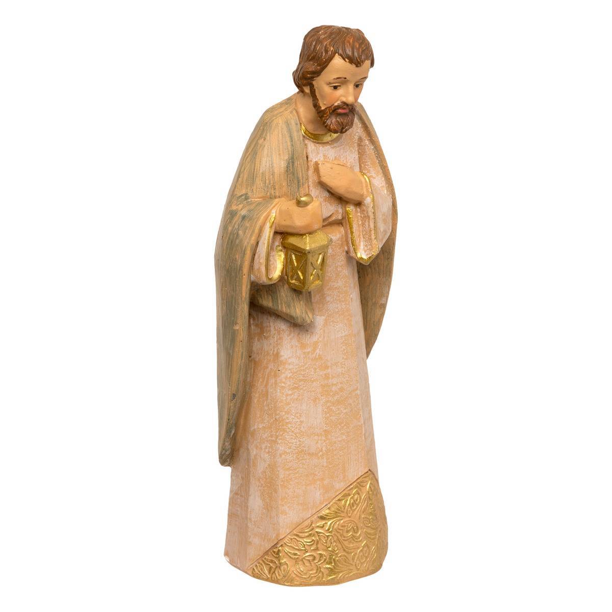 Atmosphera - Lot de 10 santons pour crèche de Noël H.15cm résine - Atmosphera Créateur d'intérieur - Image 4