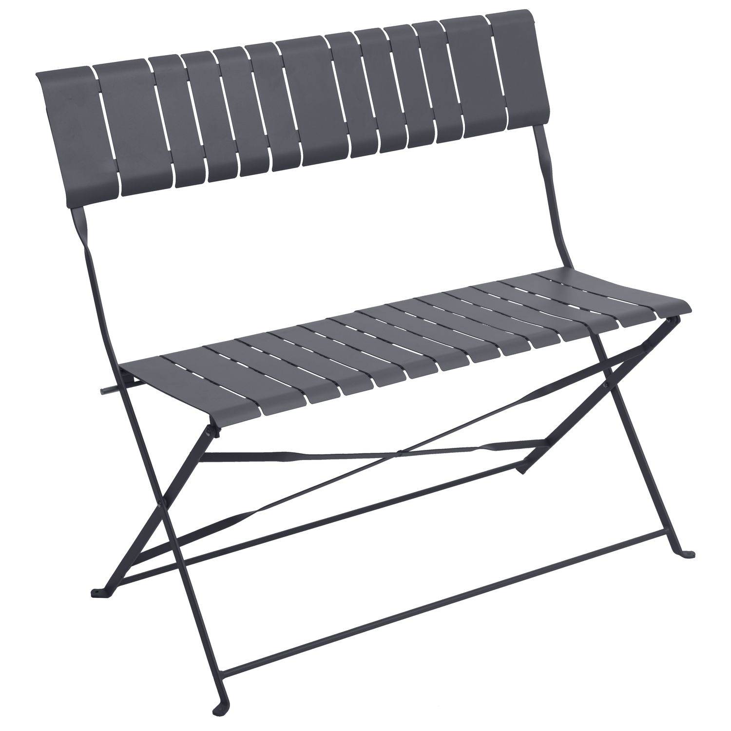 Hesperide - Banc de jardin pliable Nasca - L. 90 x H. 86 cm - Hespéride