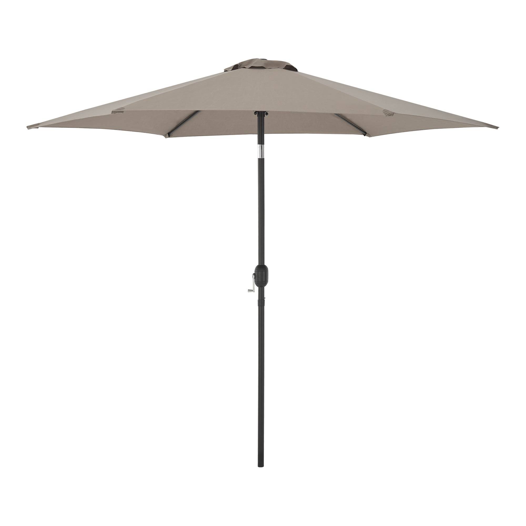 Helloshop26 - Parasol hexagonal polyester 270 x 235 khaki - Image 1