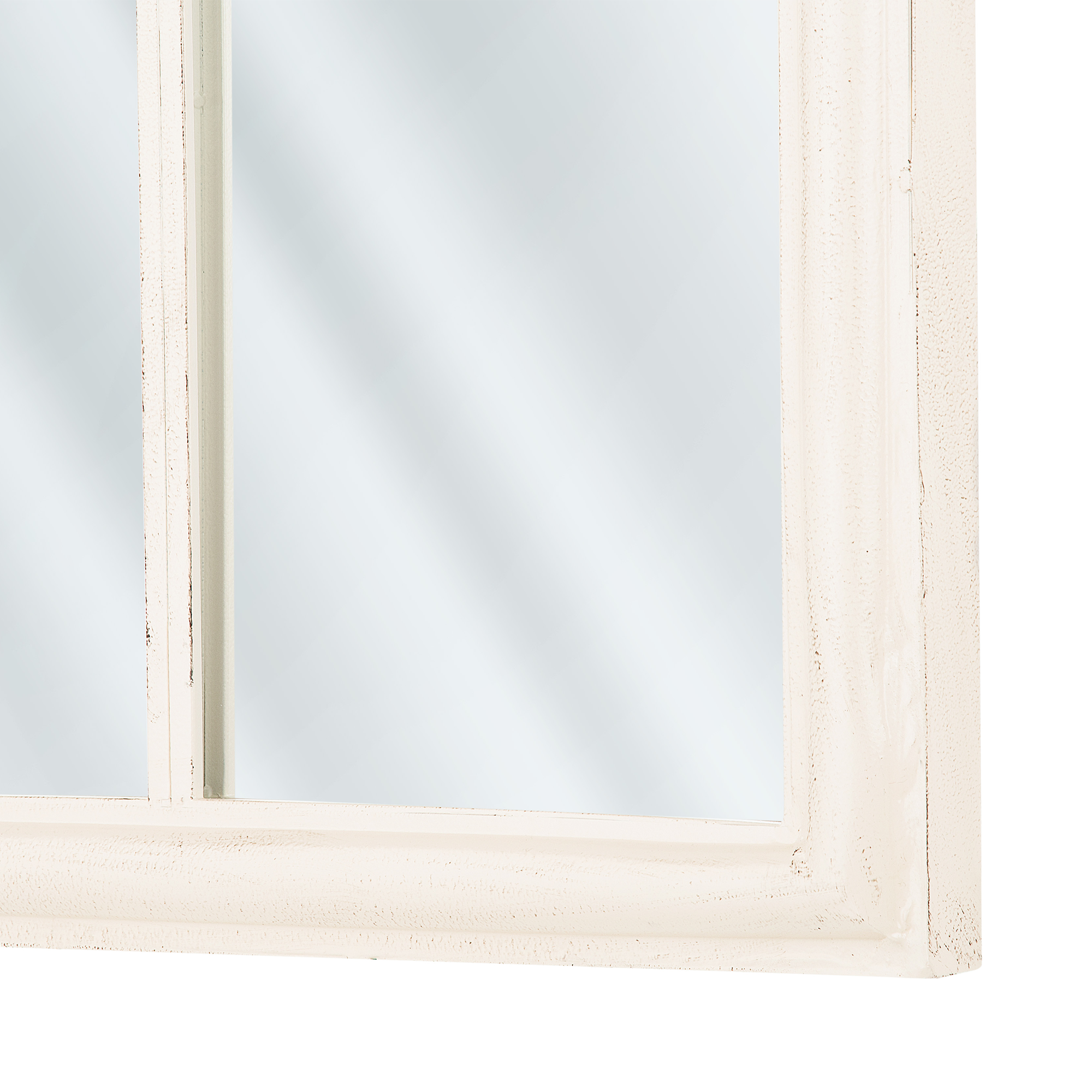 Beliani - Miroir Acier Blanc TRELLY - Beliani - Image 5