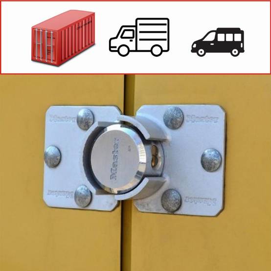 Masterlock - Cadenas pour porte de camionnette MASTERLOCK - 736EURD - Image 7
