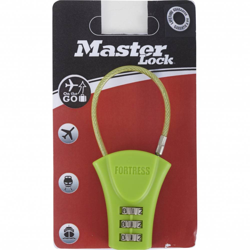 Master Lock - Cadenas à combinaison MASTER LOCK abs, l.37 mm - Image 3