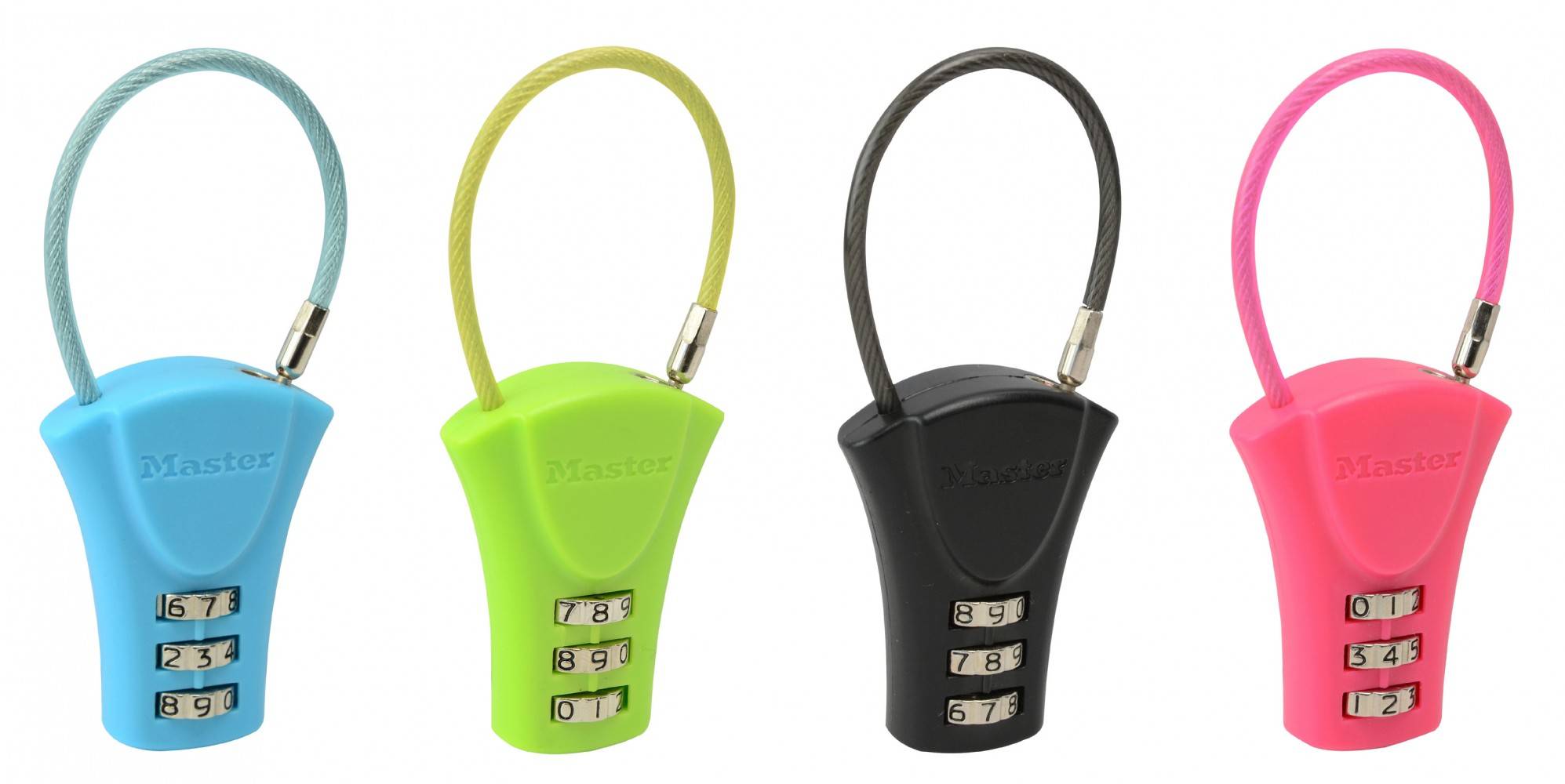 Master Lock - Cadenas à combinaison MASTER LOCK abs, l.37 mm - Image 2