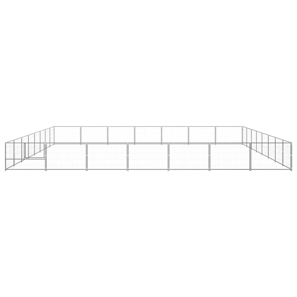 Vidaxl - Chenil Argenté 56 m² Acier vidaXL 3082184 - Image 5