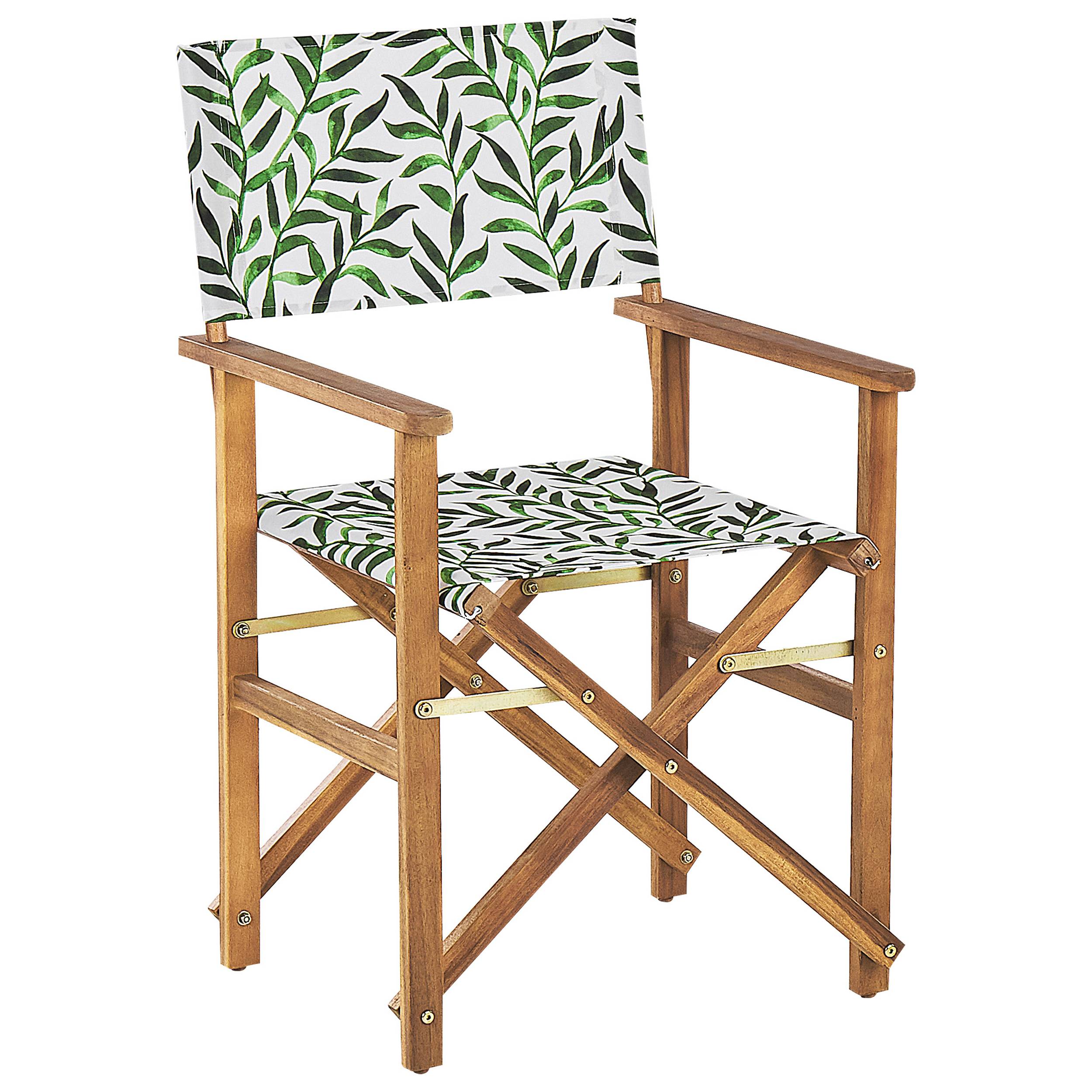 Beliani - Chaise de jardin Tissu Gris CINE - Beliani - Image 4