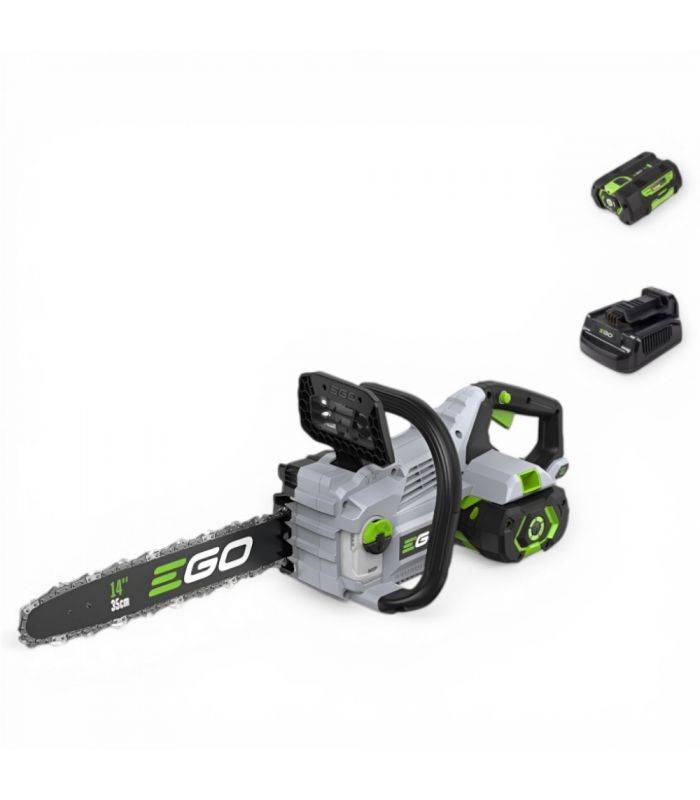 PACK Tronçonneuse électrique 35 cm avec batterie 2,5Ah et chargeur- EGO POWER+ PACK-CS1411E - Image 2