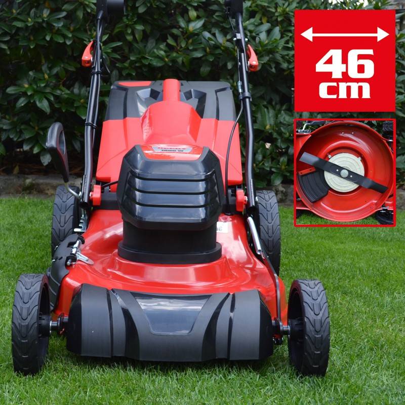Hecht 1802 S Tondeuse à gazon électrique 5en1 1800W largeur coupe 46cm bac 50L 7hauteur de coupe 25-75mm - Image 3