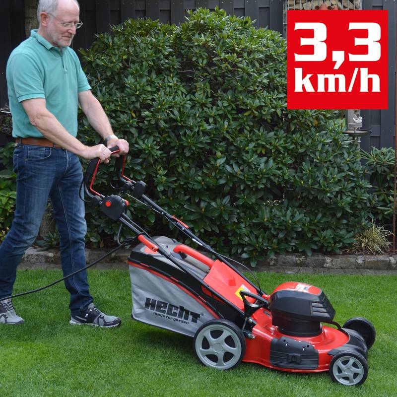 Hecht 1802 S Tondeuse à gazon électrique 5en1 1800W largeur coupe 46cm bac 50L 7hauteur de coupe 25-75mm - Image 1