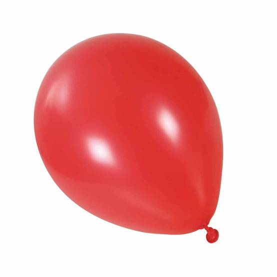 Lot de 10 Ballons en Latex "Gonflables" 30cm Rouge - Image 1