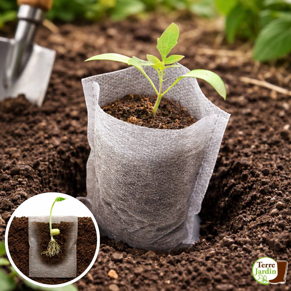 Terre Jardin - Sacs à semis pour repiquage facile - Lot de 500 - TERRE JARDIN - Image 3