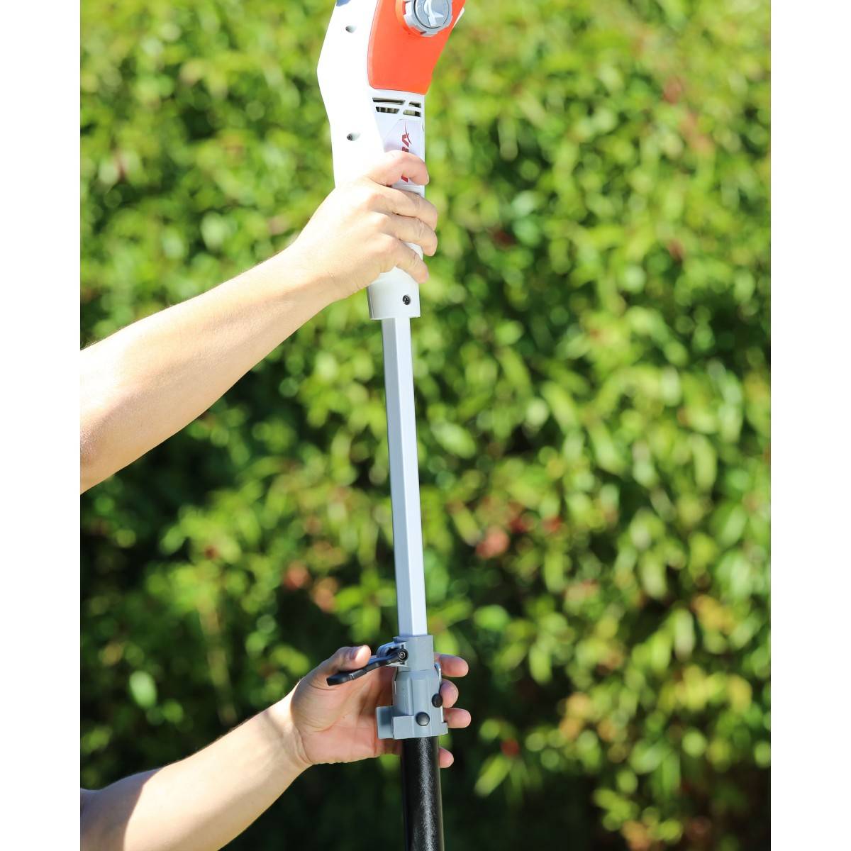 Élagueuse télescopique électrique 750W Guide Chaîne OREGON Extensible jusqu'à 4m Lubrification automatique Ikra - Image 8