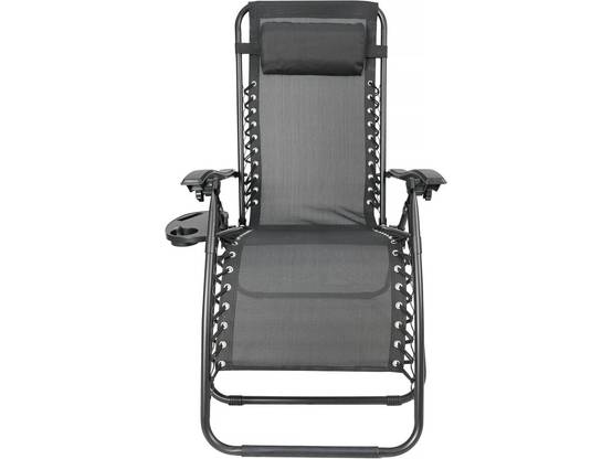 Habitat Et Jardin - Fauteuil De Jardin Relax Zéro Gravité "sintra" - Noir -habitat Et Jardin - Image 4