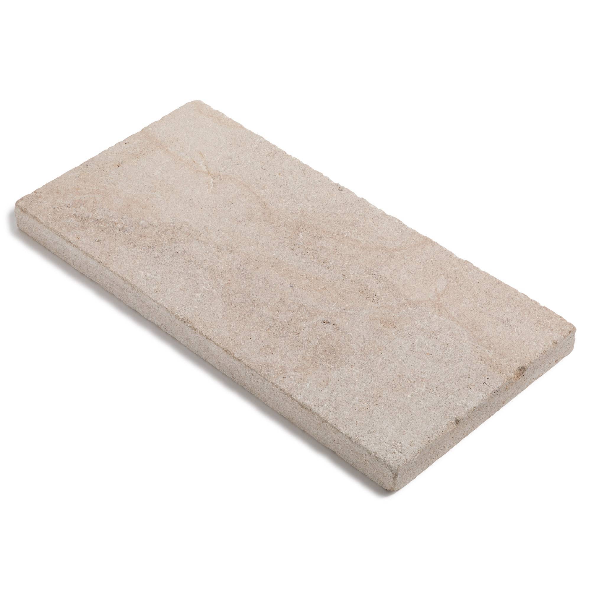 RO'MA Nature - Pas japonais Rectangle Pierre de Bourgogne Beaunotte Beige 60x30x3,8 cm (à l'unité) - RO'MA NATURE - Image 3