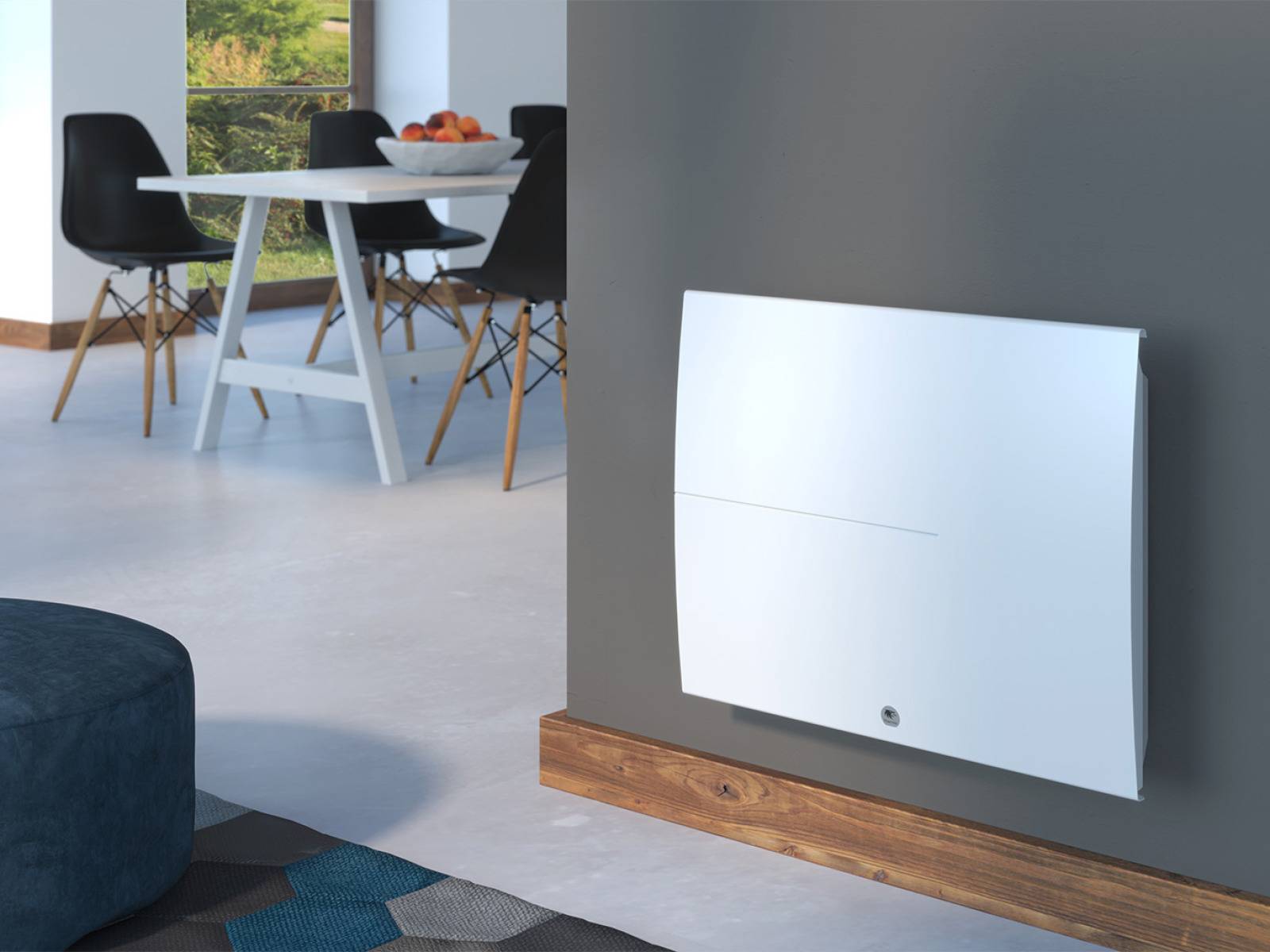 Radiateur électrique 2000W TÉNÉRIFE vertical blanc digital intelligent - THERMOR - 479319 - Image 3