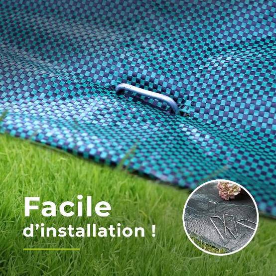 Jardiprotec - Toile de paillage 130g-m² contre les mauvaises herbes - 4,15x100m - Image 3