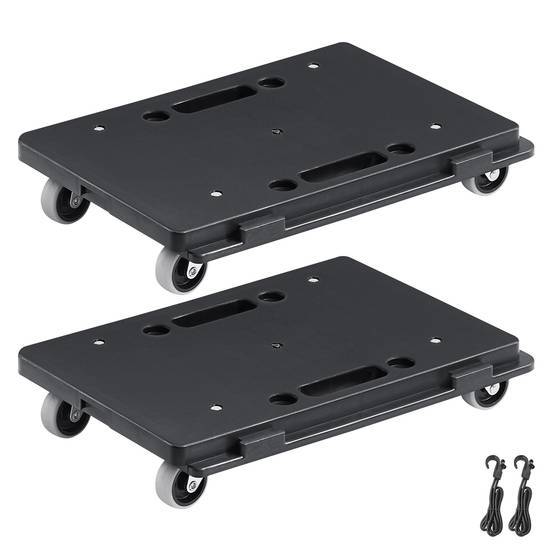 VEVOR Chariot à Plate-forme Emboîtable 2PCS Déplacement Meubles Capacité 227 kg - Image 1