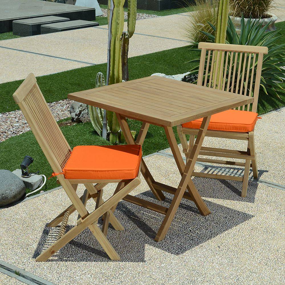 Teck'Attitude - Salon de jardin teck massif Cesena, 2 places - TECK'Attitude - Image 9