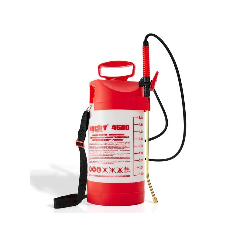 BB Loisir - Hecht 4500 Pulvérisateur de liquides de jardin jusqu'à 3,0 bar tuyau 1,3m avec bandoulière - Image 6