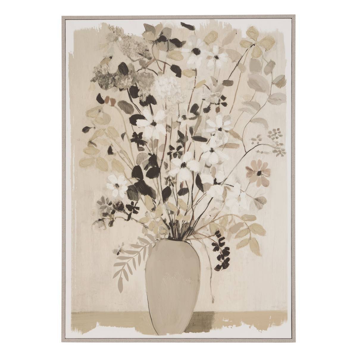 Atmosphera - Toile Flora rectangulaire 50x70cm - Atmosphera Créateur d'intérieur - Image 2