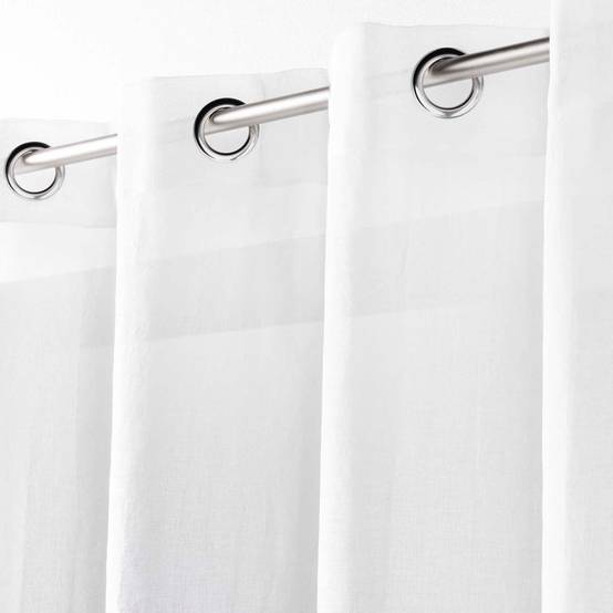 Rideau Voilage "Telma" 140x240cm Blanc - Image 2