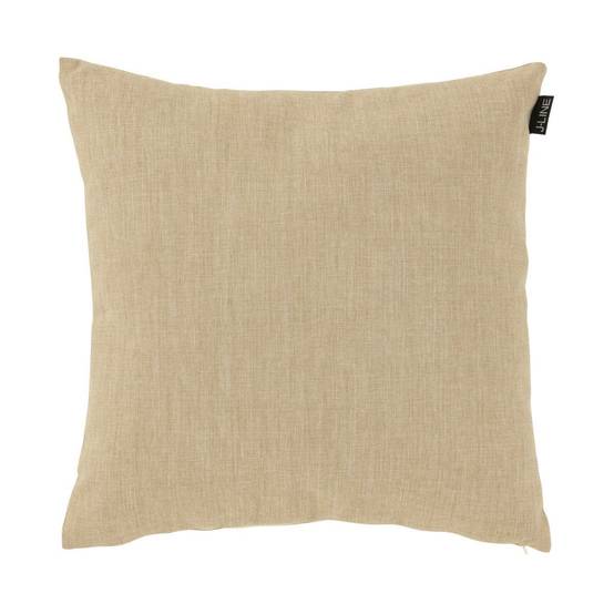 Coussin Déco "Poly" 50x50cm Beige - Image 1