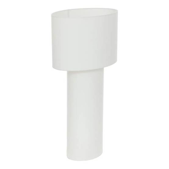 Lampadaire en Tissu "Eira" 115cm Blanc - Image 1