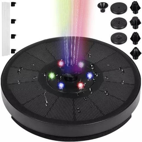 Fontaine de jardin solaire LED - Image 1