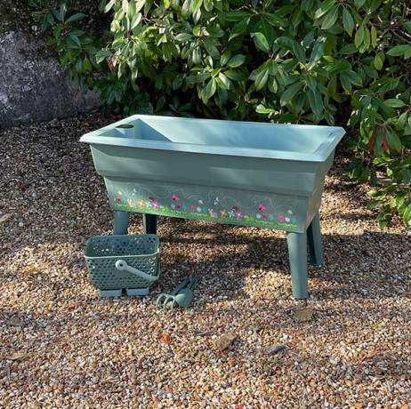Mv Industries - Jardinière Calipso mini junior 40L Vert Olive/Vert Amande + accessoires - Image 2