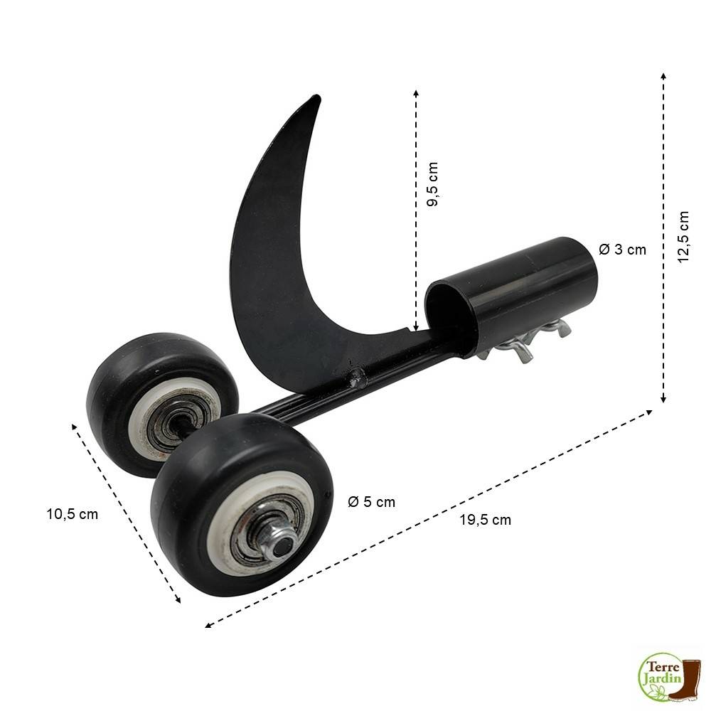 Désherbeur manuel spécial terrasse pour manche de diamètre 3 cm - Image 1