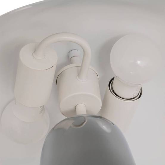 Lampe champignon Omia 34 cm chromé Atmosphera - Image 4