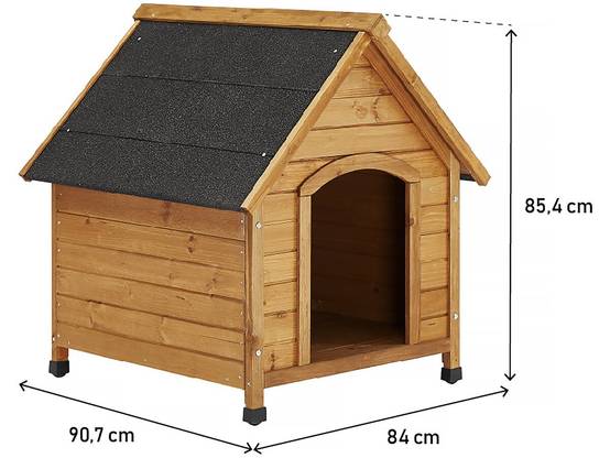 Niche Pour Chien "doggy" - 77 X 82 X 88 Cm - Beige -habitat Et Jardin - Image 4