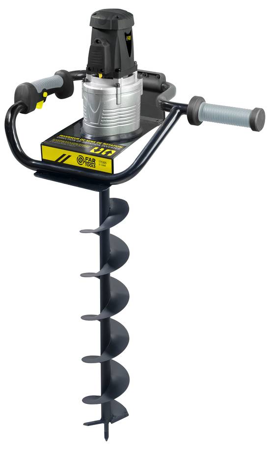 Tarière électrique 1200W Ø=120mm profondeur=560mm avec inverseur de sens FARTOOLS - Image 1