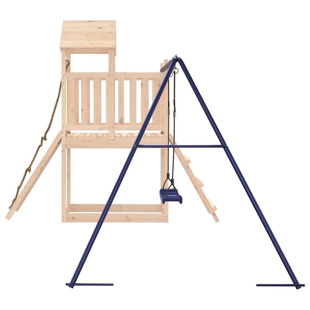 Aire de jeux d'extérieur - Jeu Plein air enfant bois de pin massif-JU1599 - Image 6