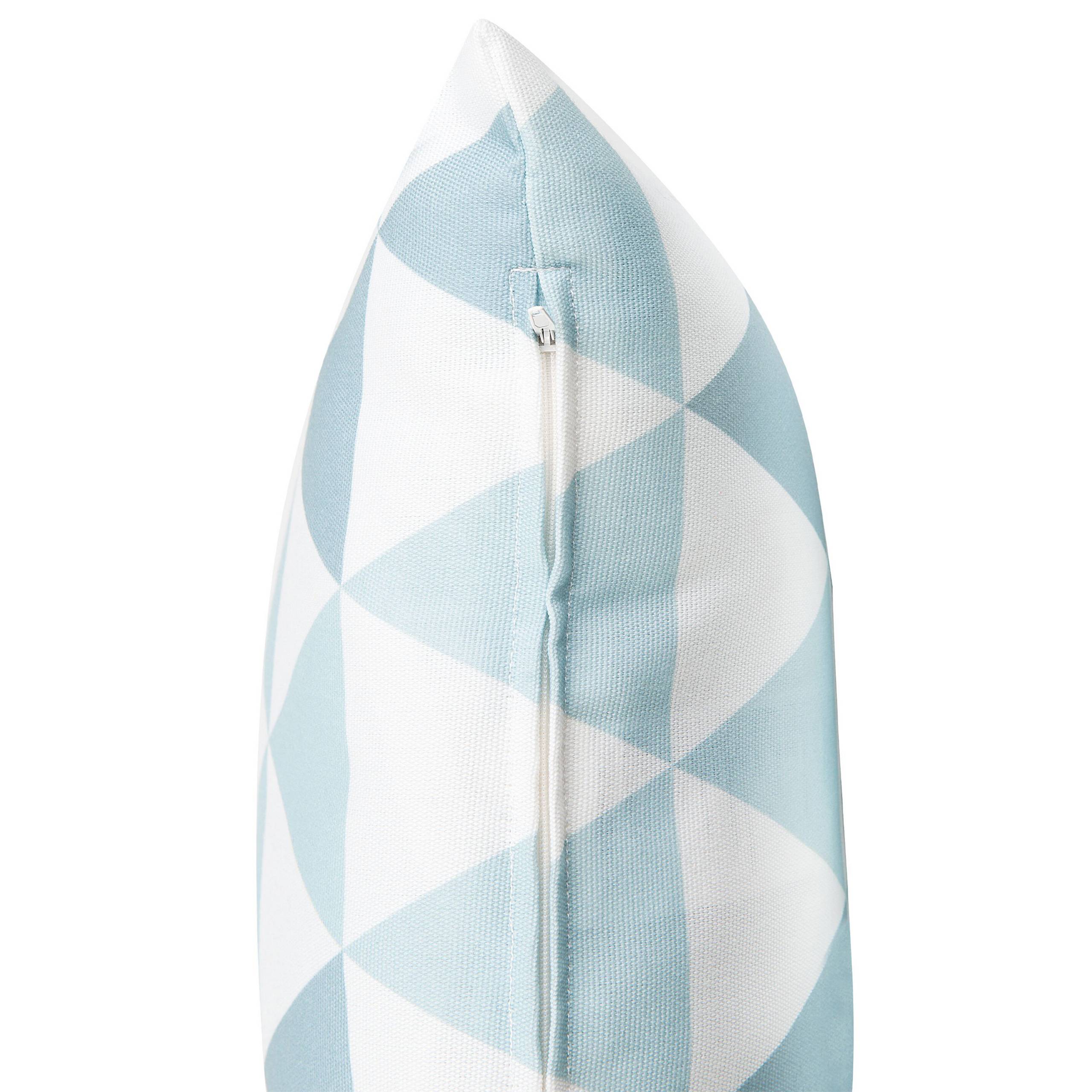 Beliani - Coussin d'extérieur Polyester Bleu TRIFOS Beliani - Image 5