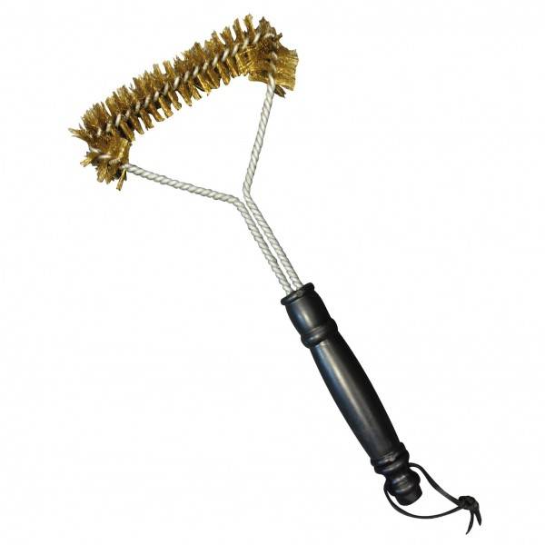 Cook in Garden - Brosse de nettoyage en T avec poils en cuivre pour grille de barbecue Cook’in Garden - Image 1