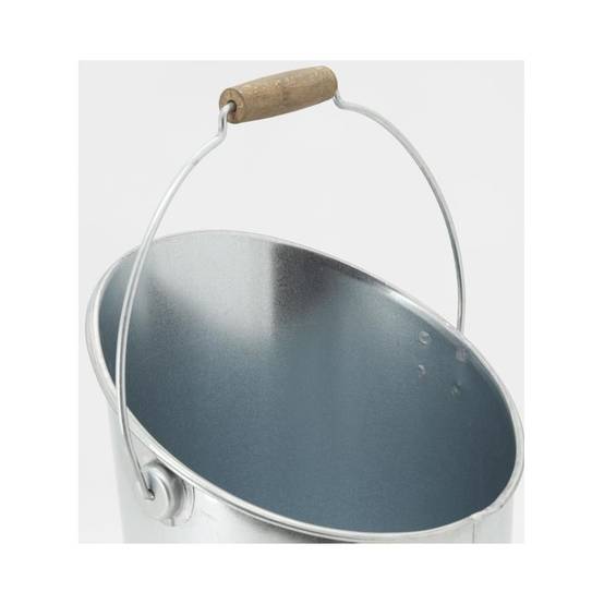 Jardinière ovale zinc et bois 37x19x16 cm Jardinière ovale zinc et bois 37x19x16 cm