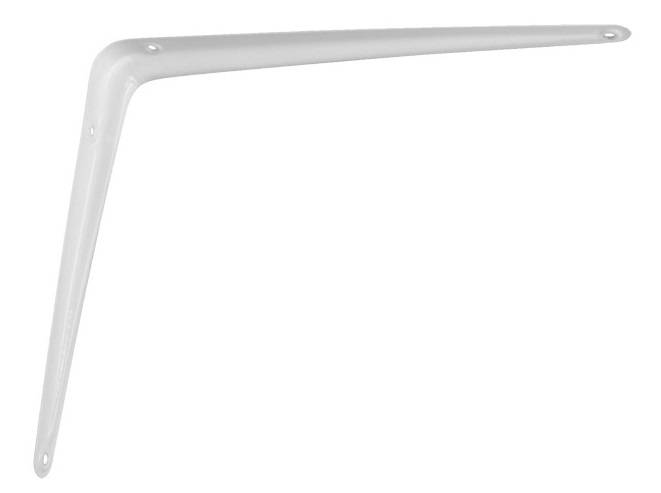 Console emboutie 30x25 cm Blanc BOURG - P-CE300B - Image 1