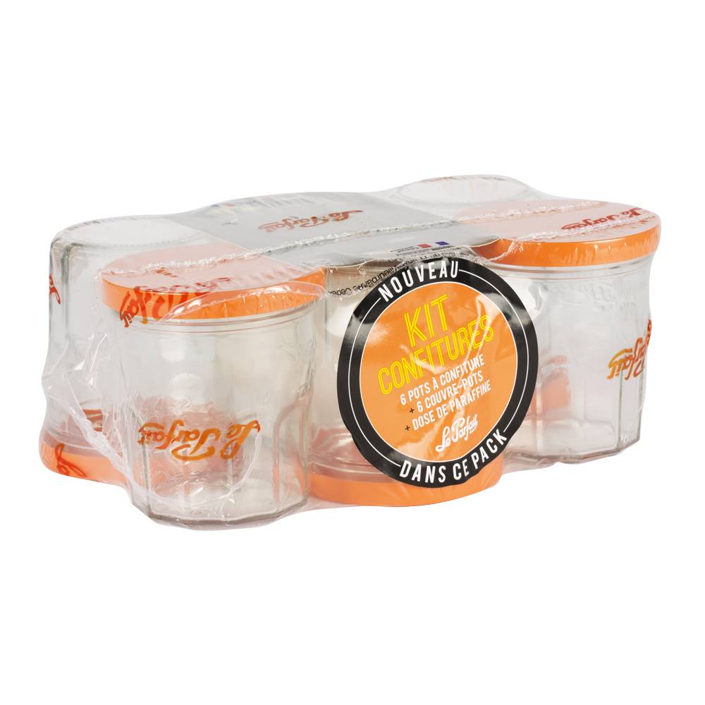 Le Parfait - Pack de 6 pots à confiture 324 ml - Image 3