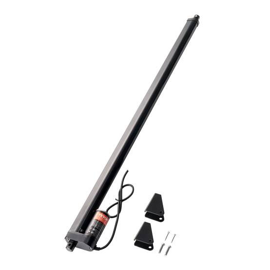 VEVOR Actionneur linéaire 12V, course 500mm, 1000N, 14mm/s, IP54, pour meubles, automatisation. - Image 1