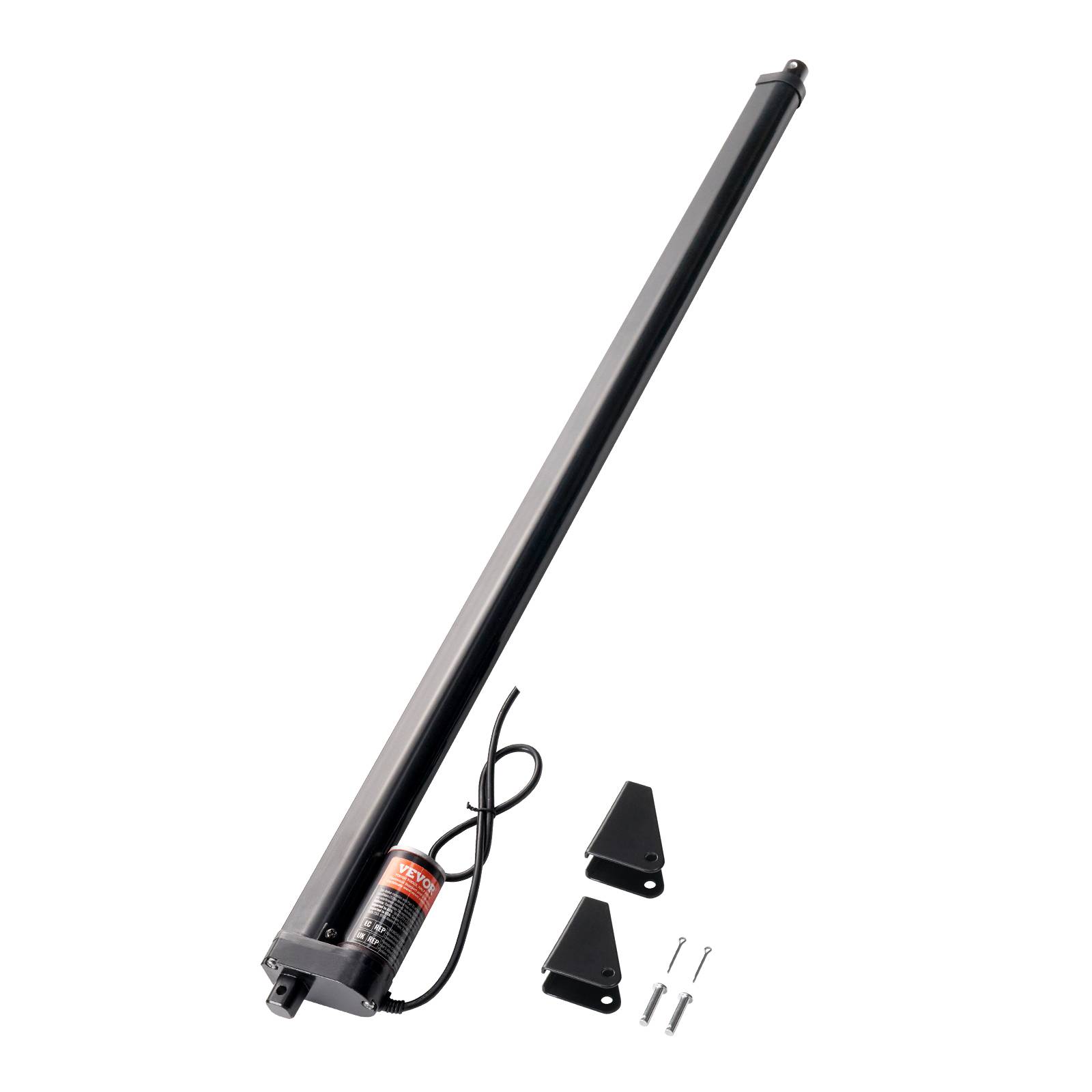 VEVOR Actionneur linéaire 12V, course 500mm, 1000N, 14mm/s, IP54, pour meubles, automatisation. - Image 1