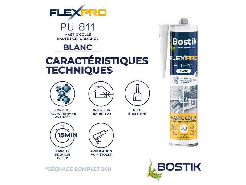 Bostik - FLEXPRO PU811 300 ML BLANC - Image 2