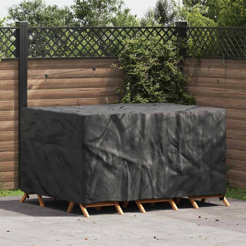 ComfortXL - Housse Table de Jardin Rectangulaire Oxford 210D Imperméable Protection Solaire Noir 180x120x74 cm – ComfortXL Outdoor Living - Image 1