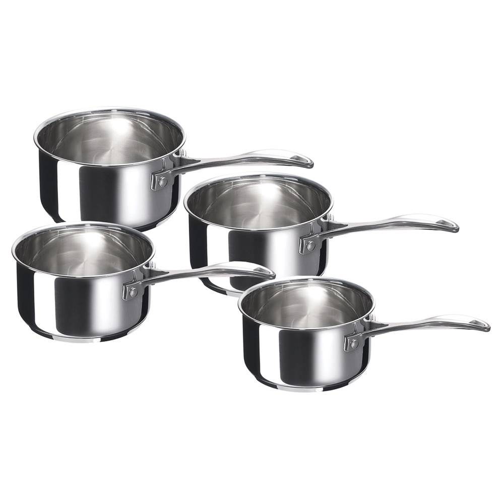 Série de 4 casseroles Chef en inox