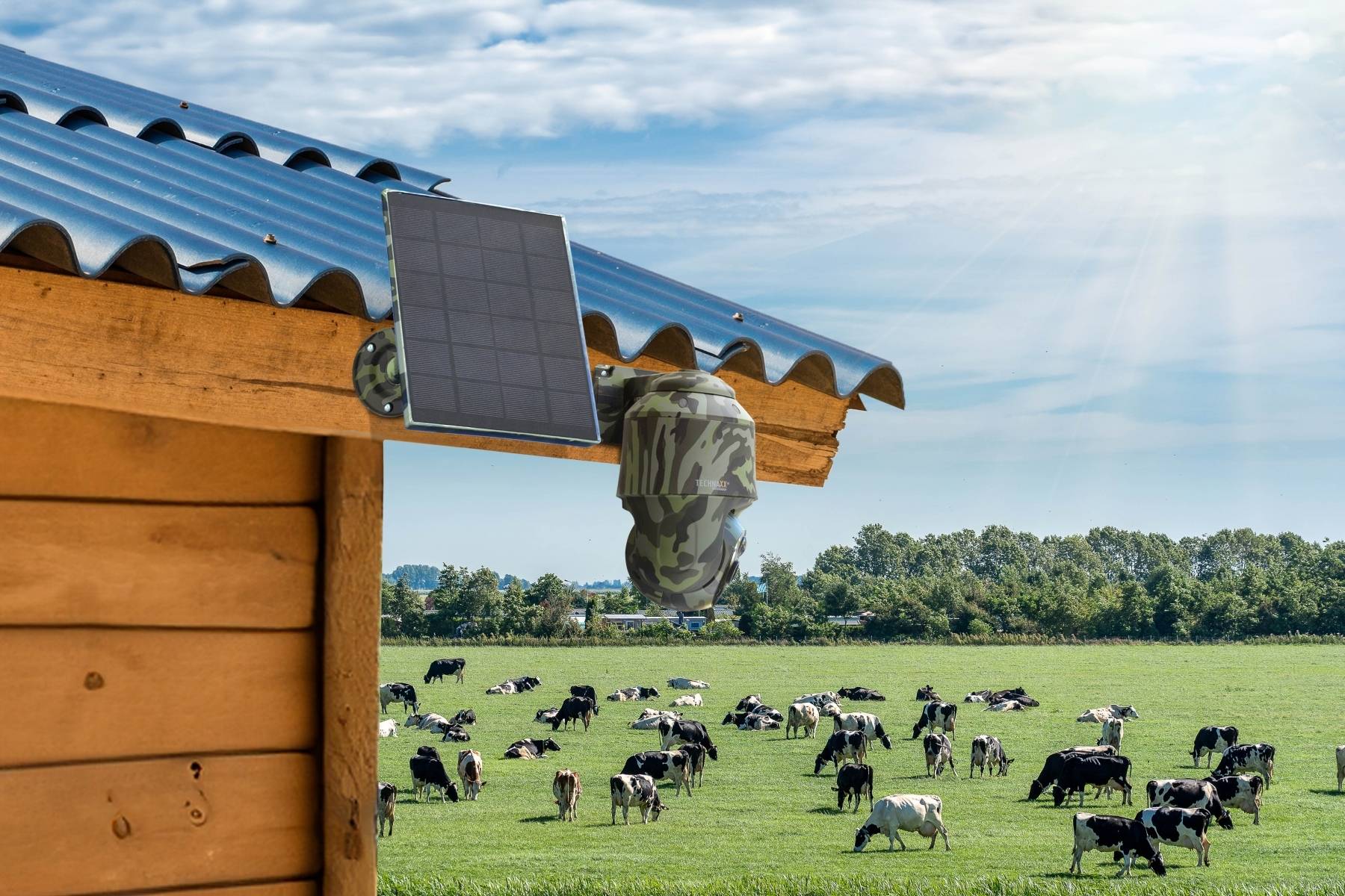 TECHNAXX - Caméra Dôme 4G PT avec 
panneau solaire - Image 4