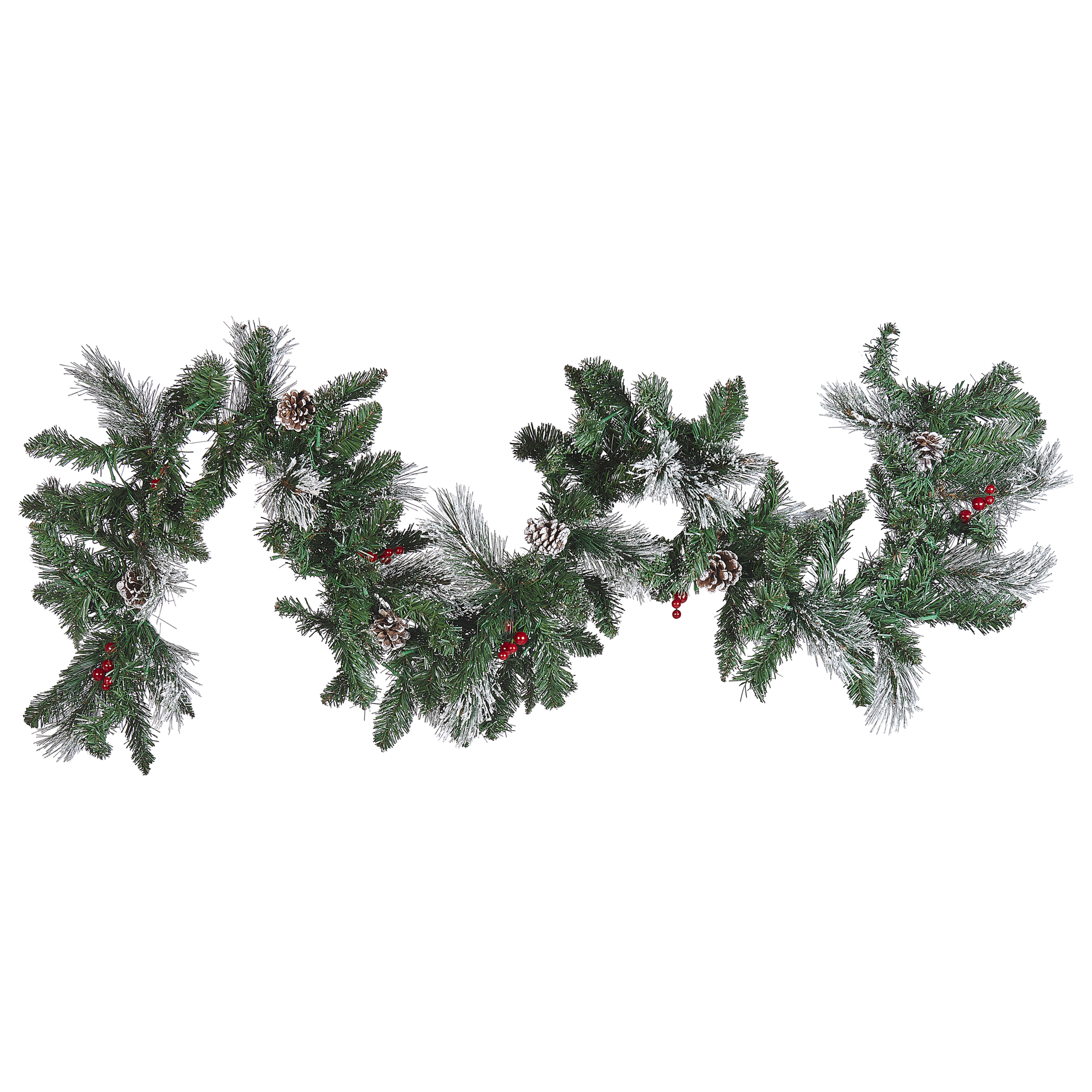 Guirlande de Noël Matière synthétique Vert WAPTA - Beliani - Image 3