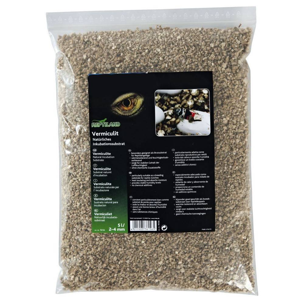 Trixie - Vermiculite, substrat naturel d'incubation 5 Litres - Image 1